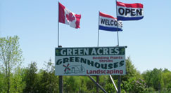 Green Acres Signage